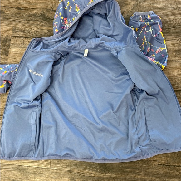 Columbia Toddler Girl 4T reversible rain spring jacket - Picture 4 of 4